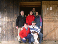 Etienne, Kate, Philippe, Virginie, Bernadette, DD en balade pour 2 heures et ci tout va bien Kate délivrera un Certificat de Baptême.